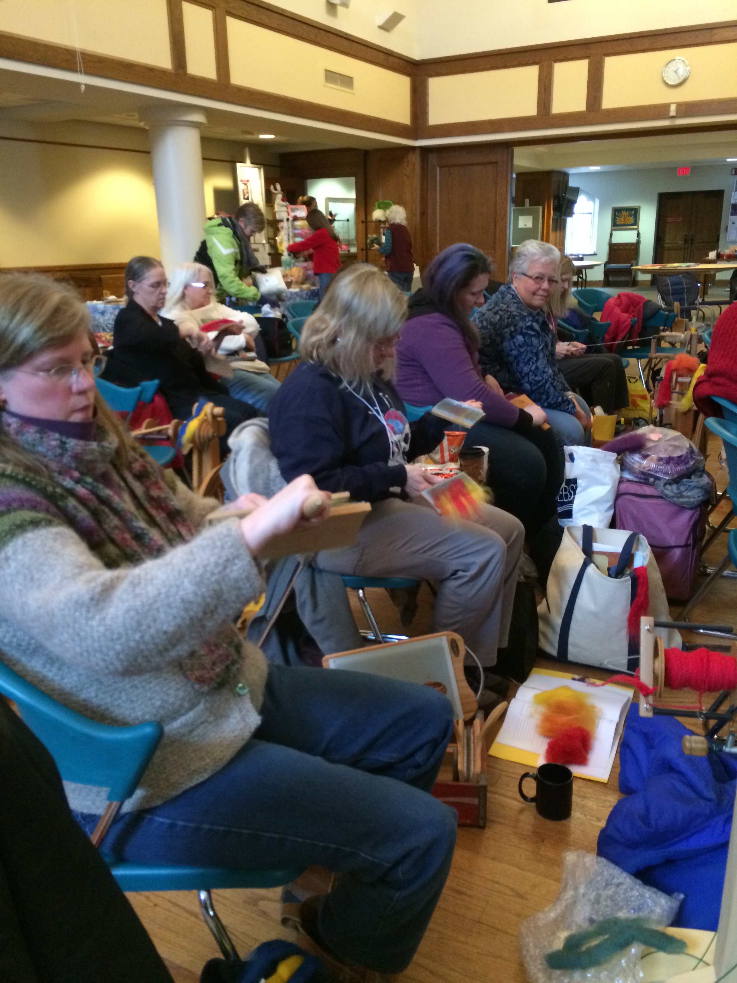 Color Blending on Hand Cards, 2/7/2015